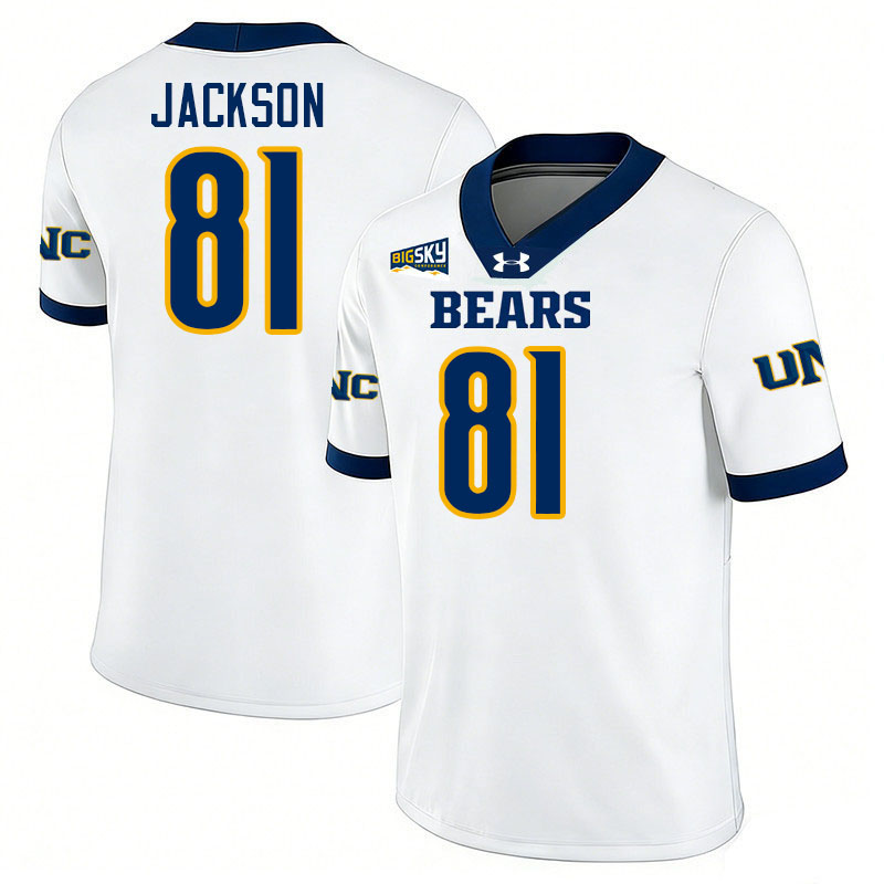 Northern Colorado Bears #81 Vincent Jackson College Football Jerseys,Uniforms Stitched-White